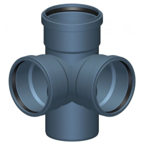 Polo Kal-NG Doubles Branches 90° DN 90 - DN 160 PKEDA of different sizes